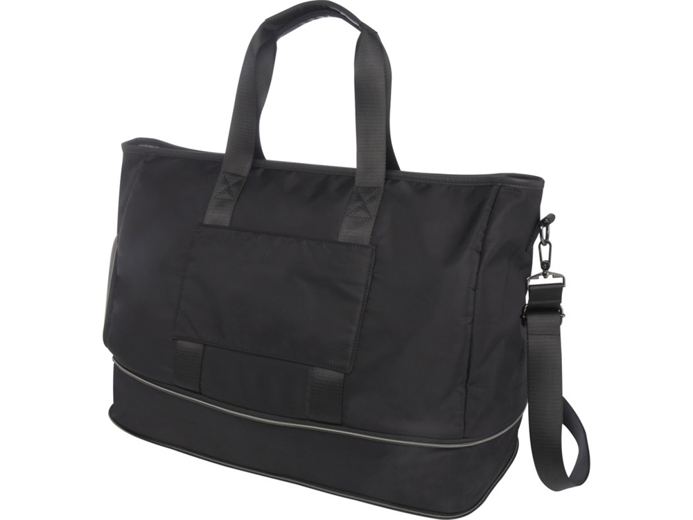 Спортивная сумка Rhine из переработанного материала с возможностью расширения