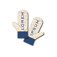 Варежки на заказ Mani, акрил, размер XL