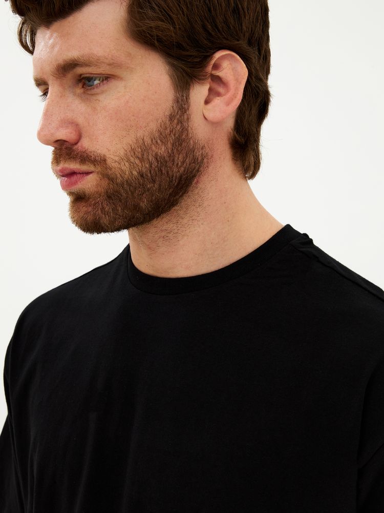 Футболка Oversize Premium, черная