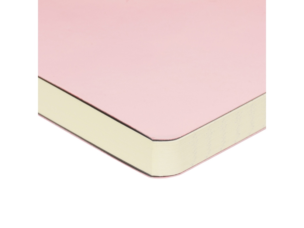 Ежедневник А5 недатированный Megapolis Velvet Flex, зефирный розовый