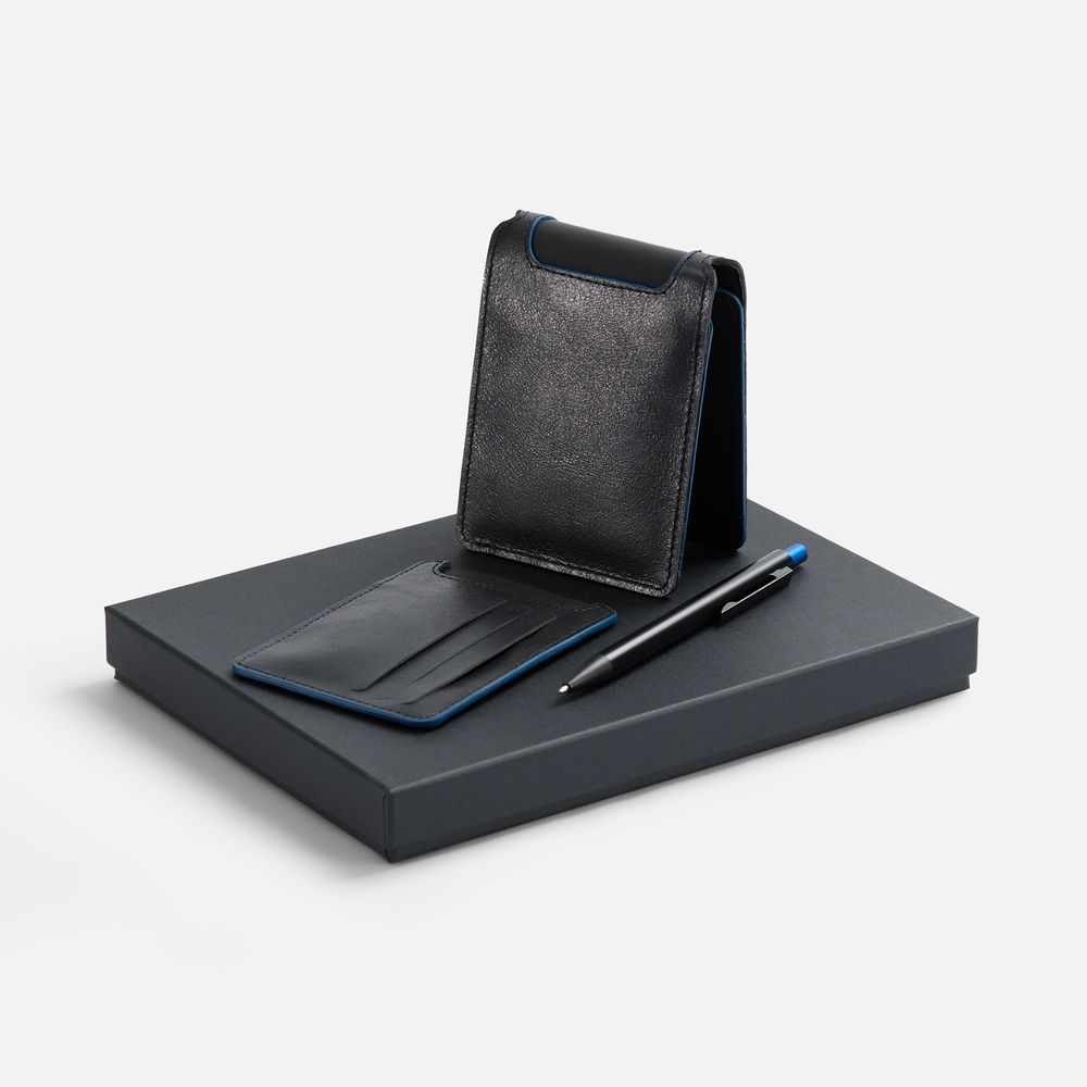 Набор Arrival, черный с синим