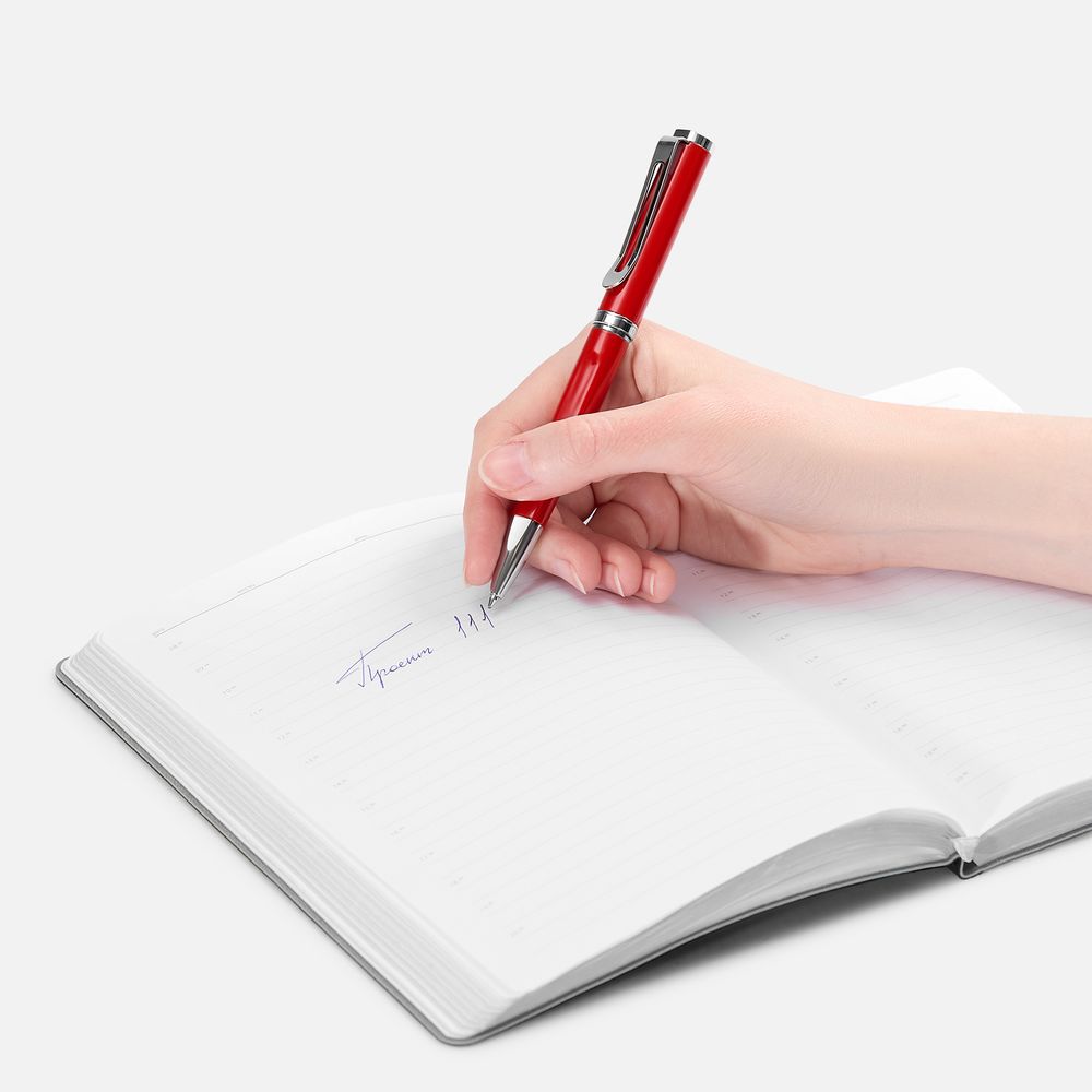 Ручка шариковая Phase, ver.2, красная