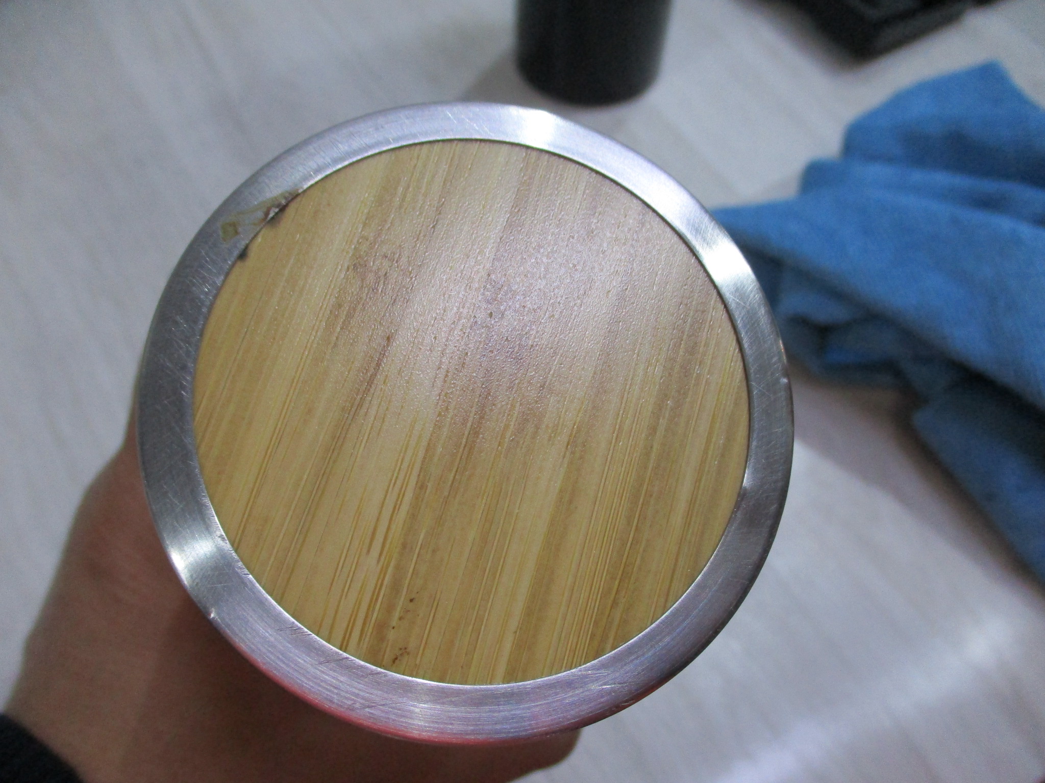 Вакуумный термос Moso из бамбука