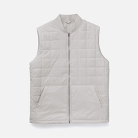 Жилет унисекс Warmbridge, светло-серый, размер 4XL