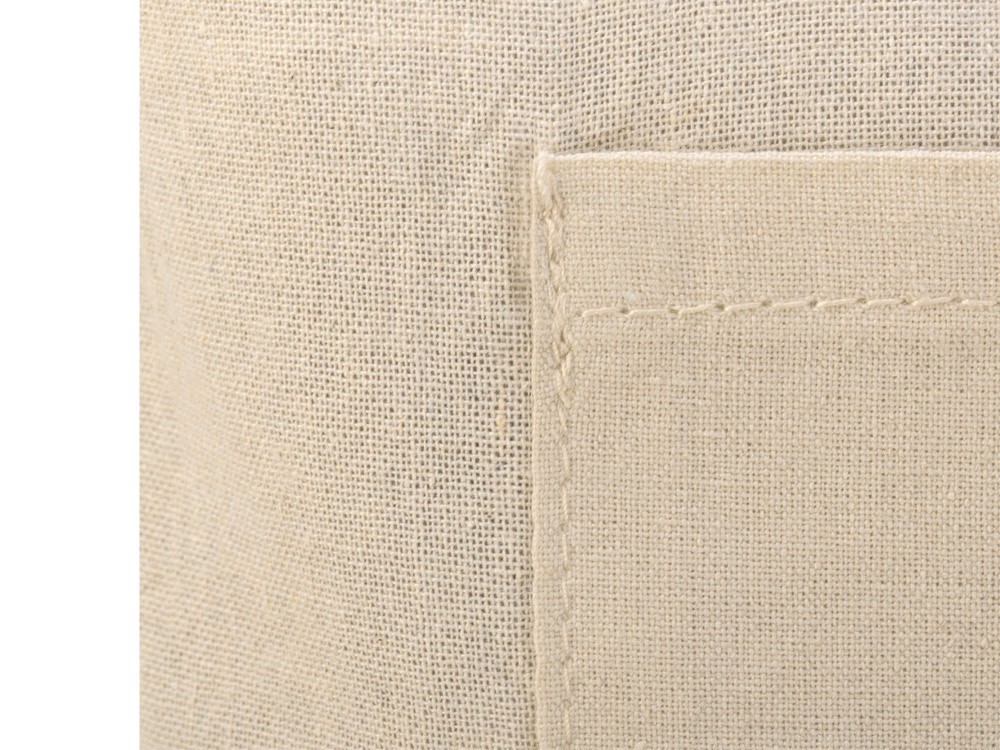 Складная сумка Jute из хлопка и джута с карманом