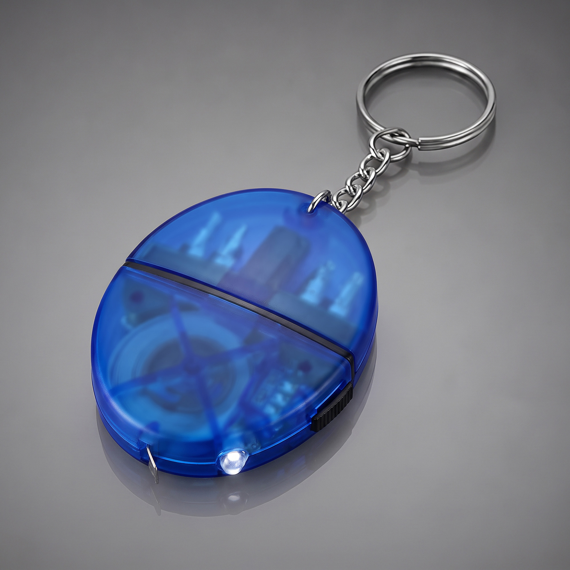 Брелок-рулетка «Кристалл», 1м