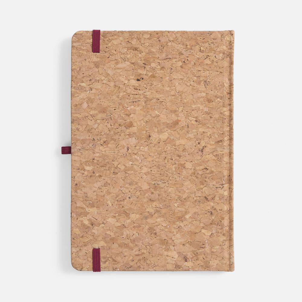 Блокнот Corkfolio, красный