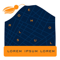 Шапка-петушок Cockerel на заказ, полушерсть