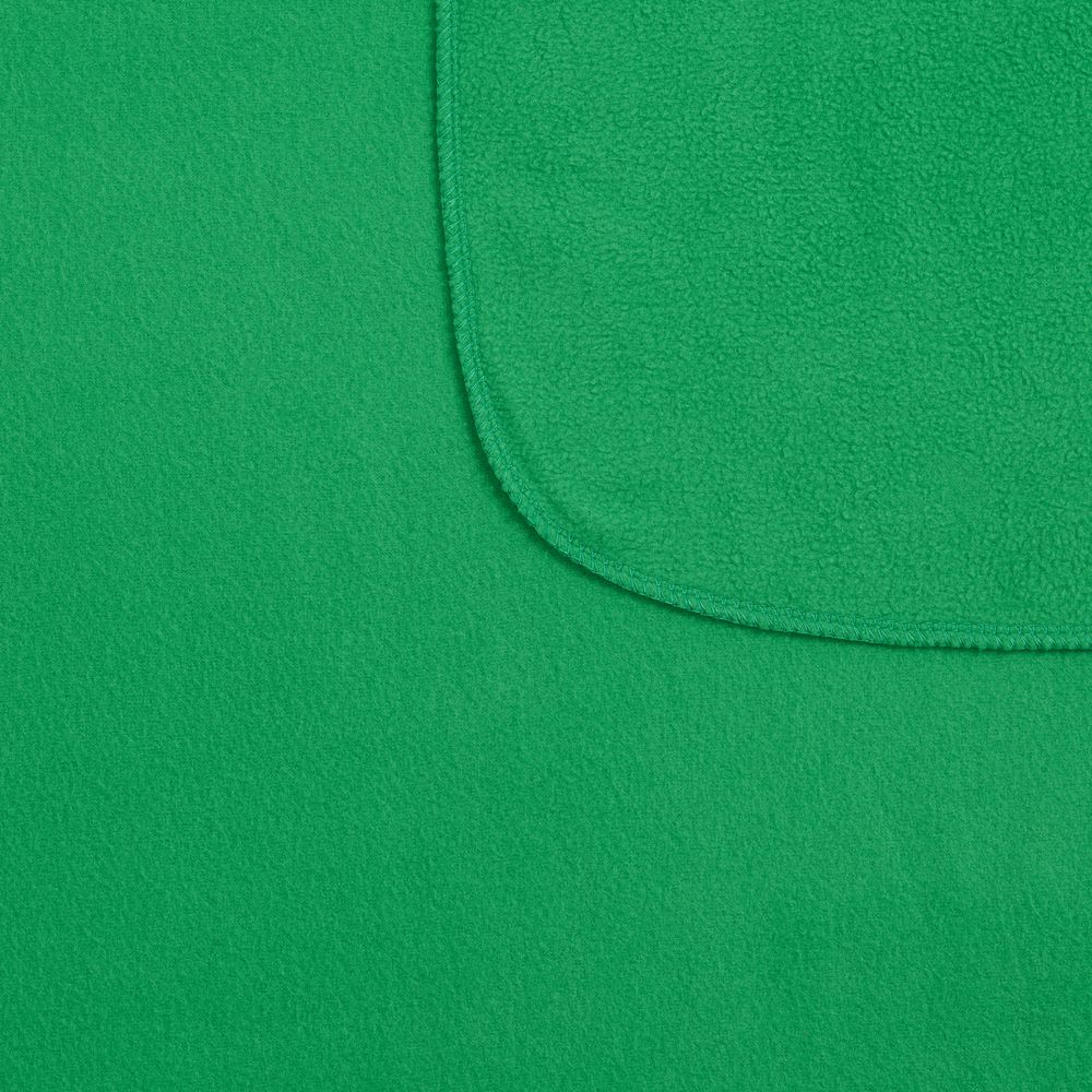 Флисовый плед Warm&Peace XL, зеленый