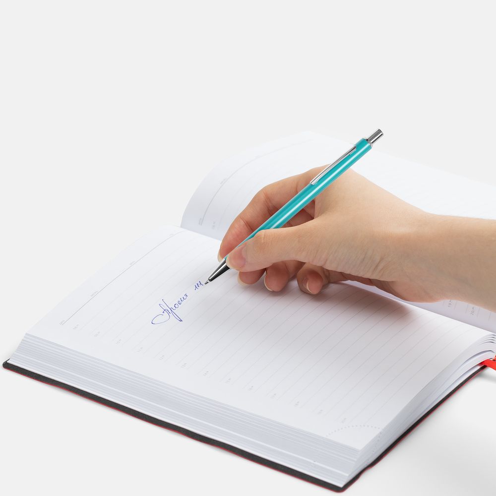 Ручка шариковая Mastermind, бирюзовая