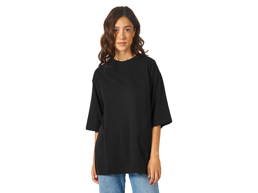 Футболка Berlin к/р оверсайз, 100% хлопок, 180гр, черный