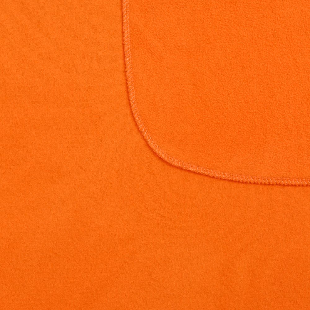 Флисовый плед Warm&Peace XL, оранжевый