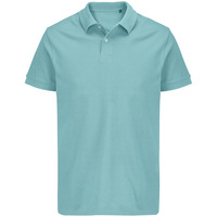 Рубашка поло унисекс Pacific, голубая (морская волна), размер XXL