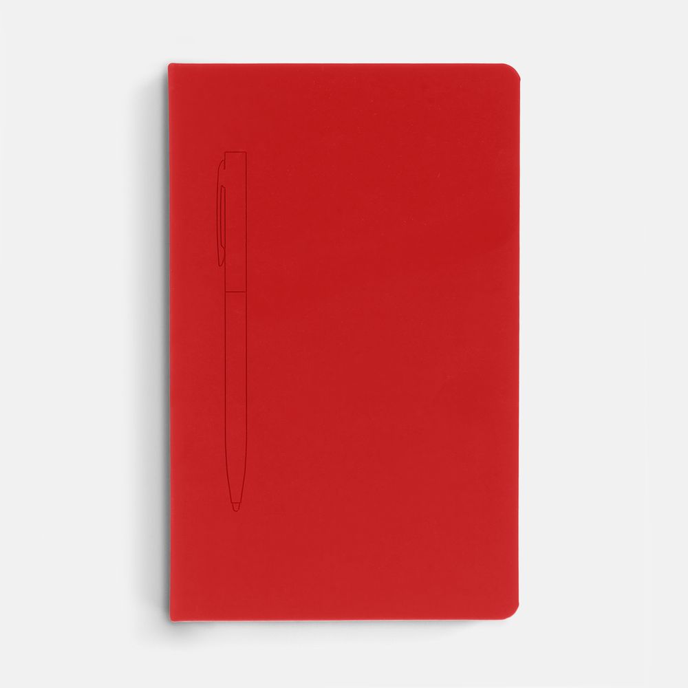 Ежедневник Magnet Shall, недатированный, красный