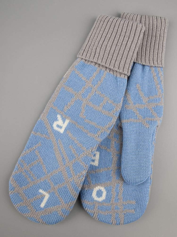 Варежки Joyful на заказ, полушерсть