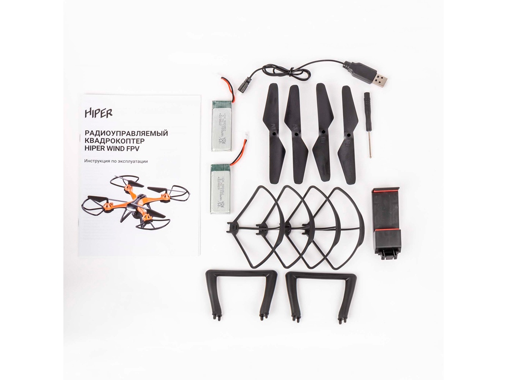 Радиоуправляемый квадрокоптер WIND FPV