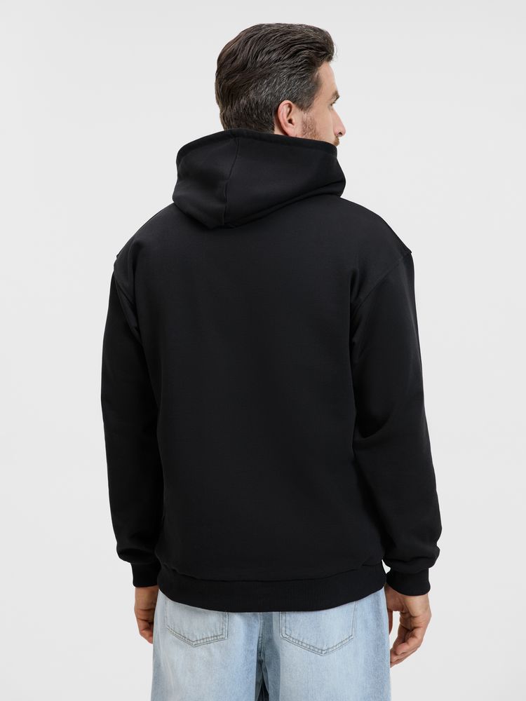 Худи унисекс оверсайз Songo, черное