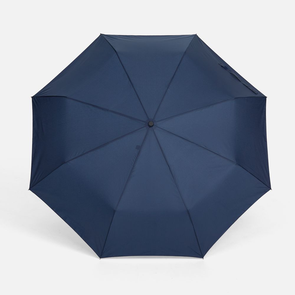 Зонт складной Fiber, темно-синий