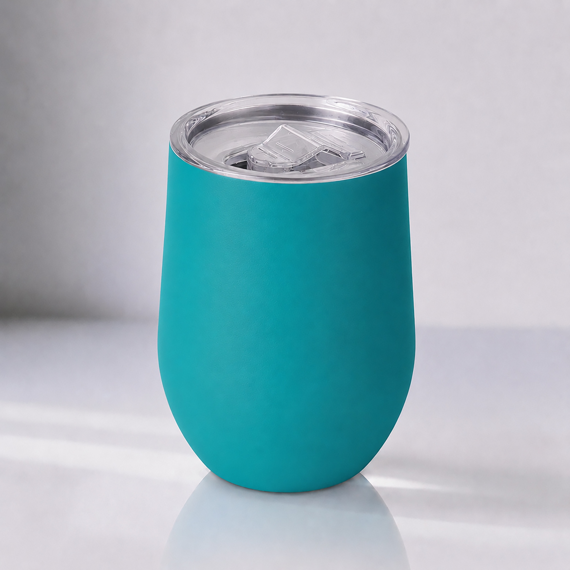 Вакуумная термокружка Sense Gum, непротекаемая крышка, soft-touch