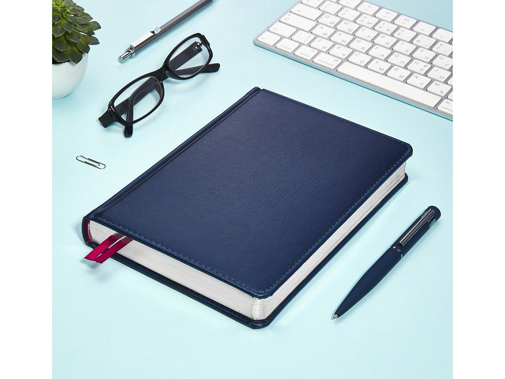 Ежедневник недатированный А5 Parliament, синий