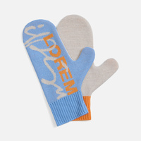 Варежки на заказ Mani, полушерсть, размер XL