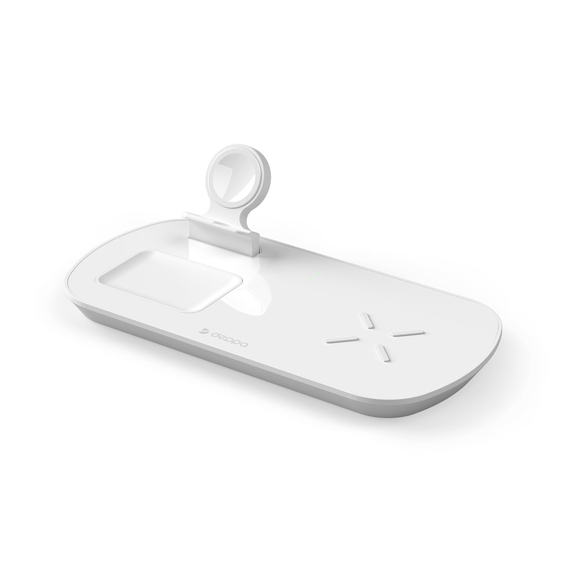 Зарядная станция 3 в 1: iPhone, Apple Watch, Airpods, беспроводная, 17,5 Вт