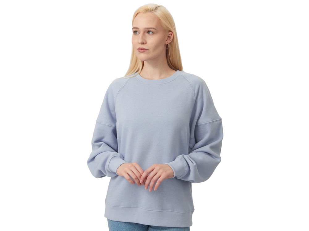 Свитшот оверсайз Paris, унисекс, небесно-голубой