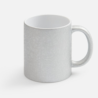 Кружка для сублимационной печати Sagredo, серебристая