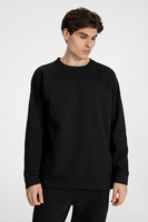 Свитшот унисекс S1, черный, размер XL/XXL