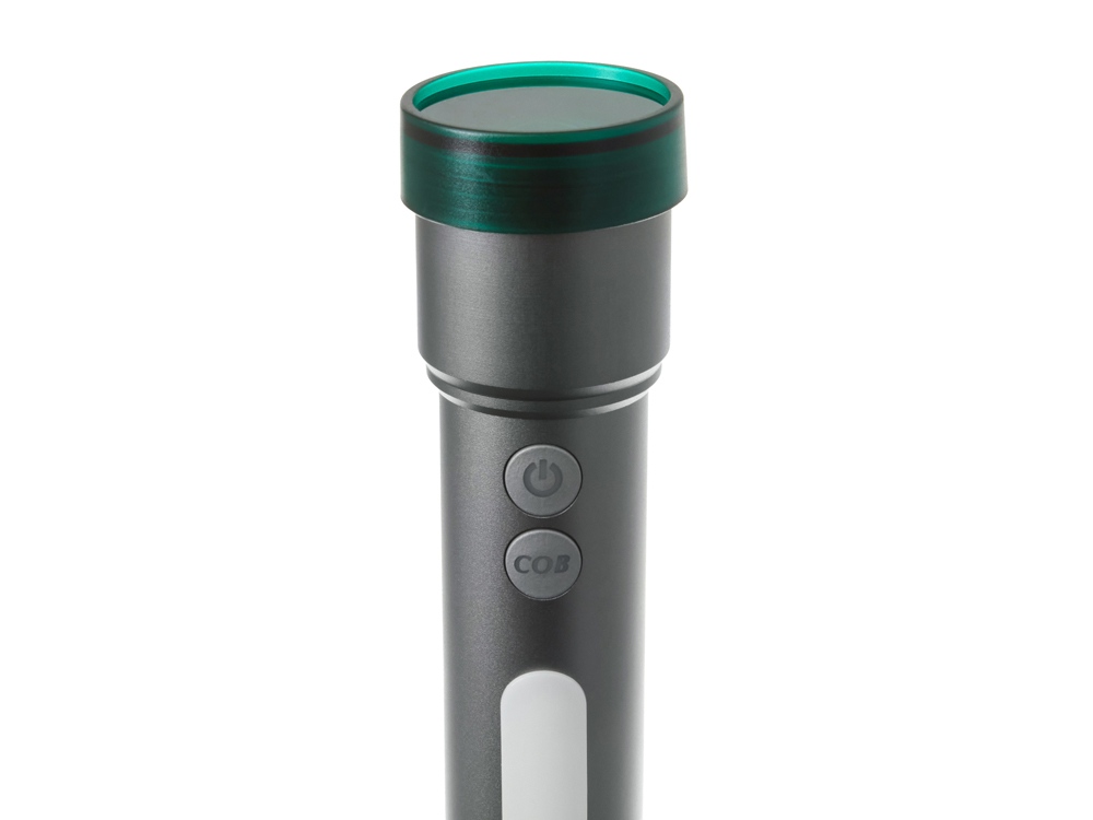 Фонарь аккумуляторный с регулируемым фокусом Vortez, 9 режимов, 650 Лм