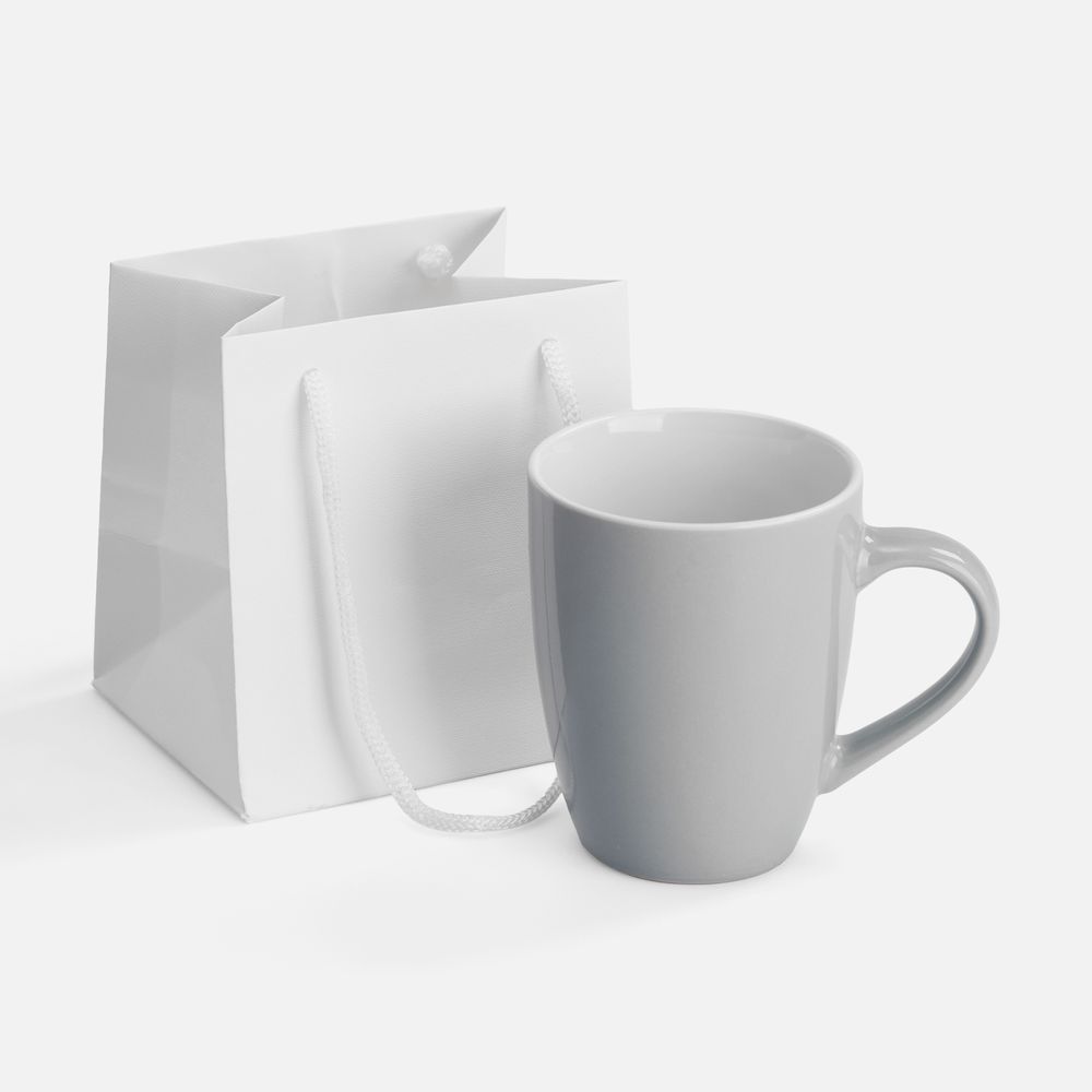 Пакет бумажный под кружку Cupfull, белый
