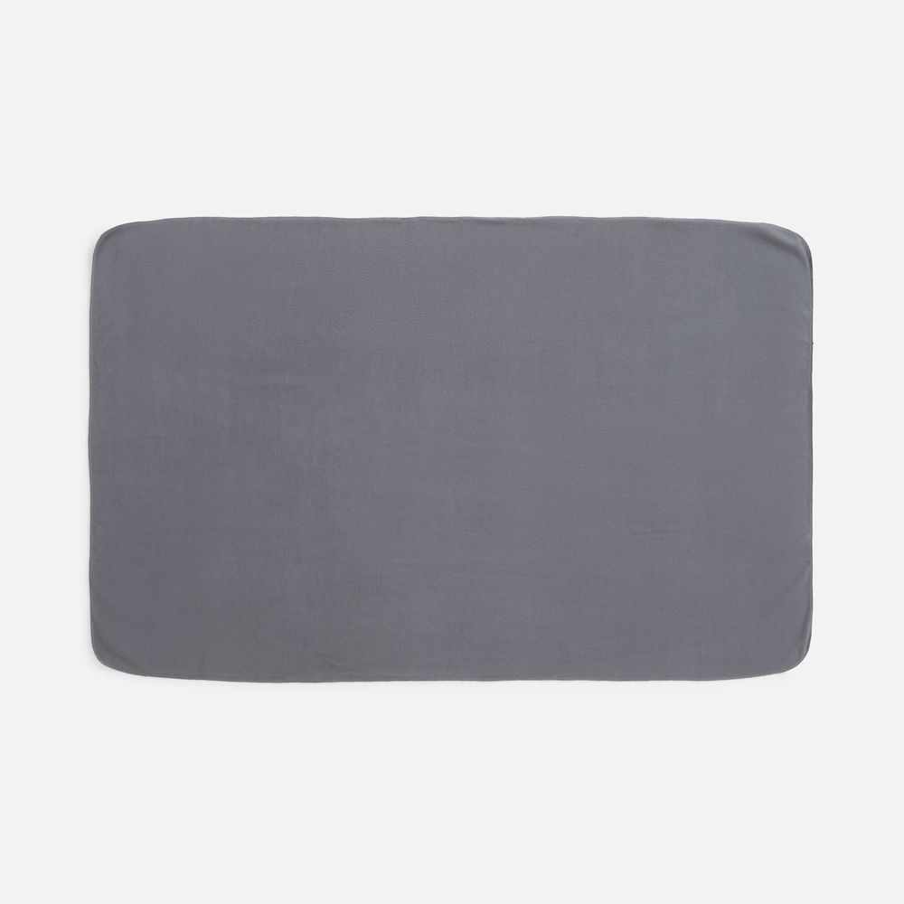 Флисовый плед Warm&Peace XL, серый