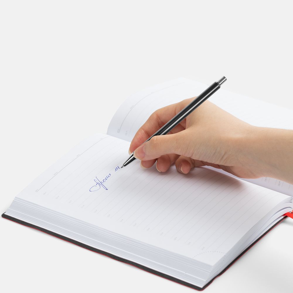 Ручка шариковая Slim Beam, черная