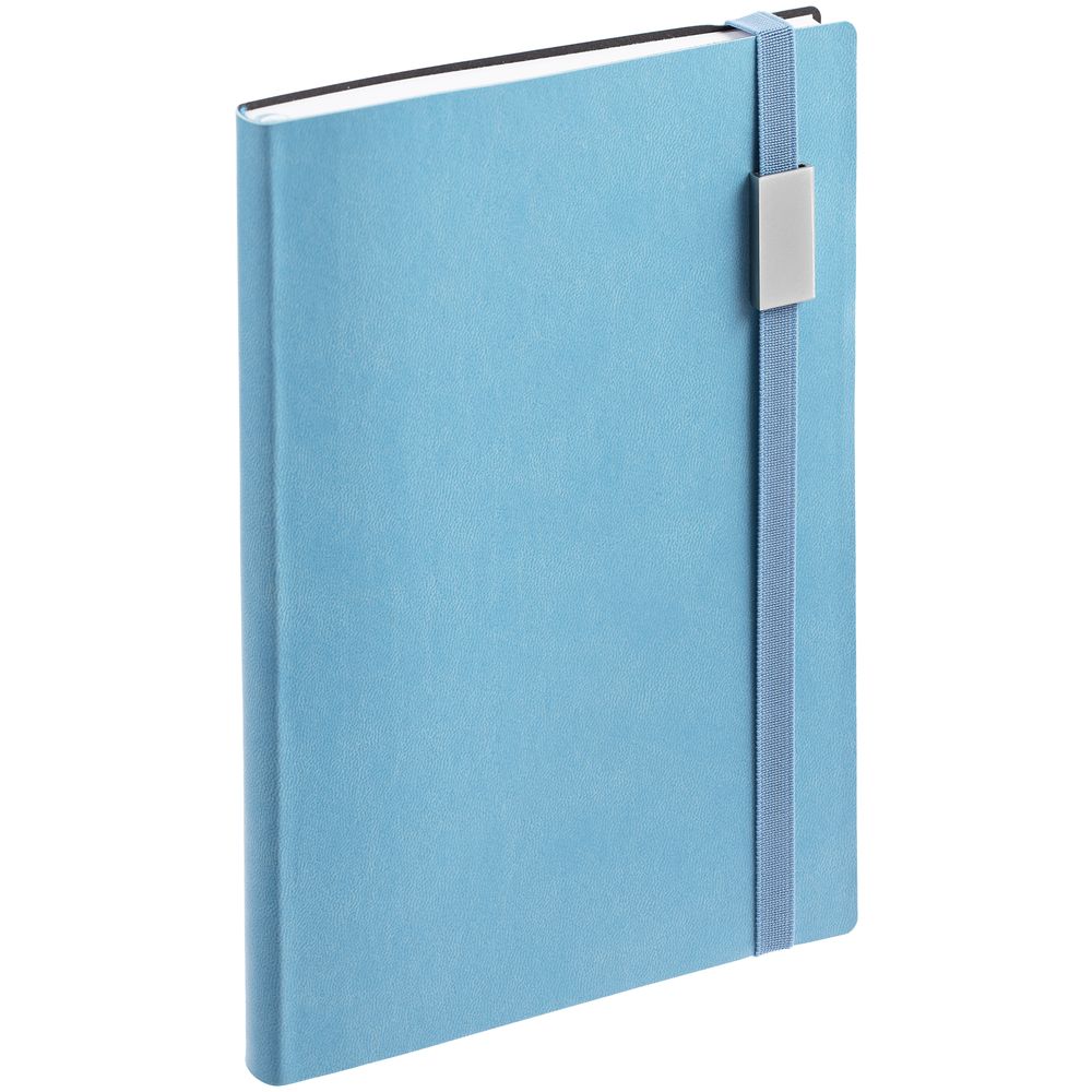 Ежедневник Vivian Metal, недатированный, голубой