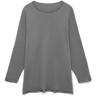 Лонгслив унисекс Siluetti Fuori, серый, размер L/XL