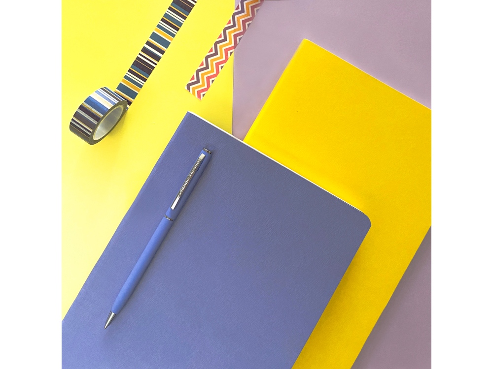 Ежедневник А5 недатированный Megapolis Velvet Flex, желтый