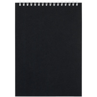 Блокнот Dali в клетку, черный