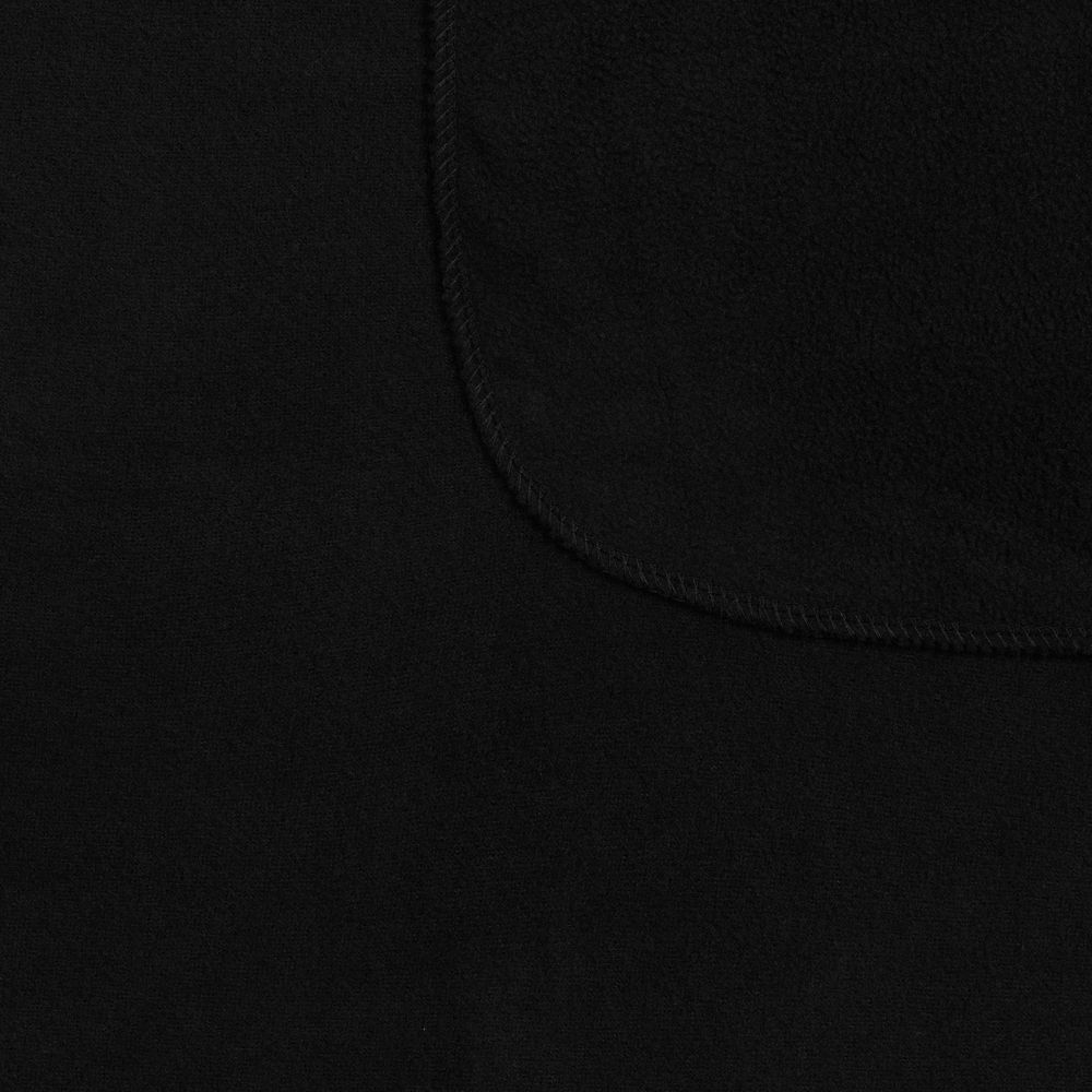 Флисовый плед Warm&Peace XL, черный