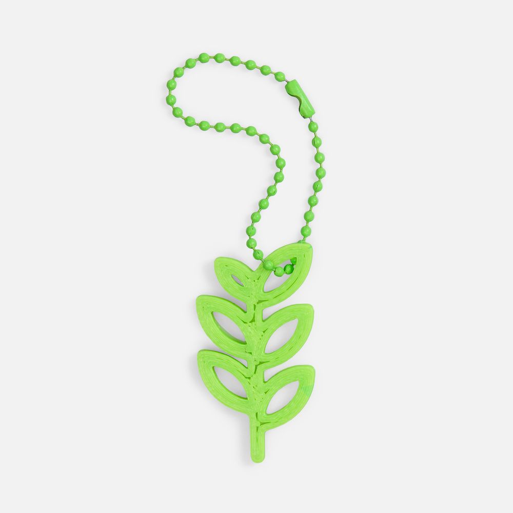 Подвеска Flora, 3D-печать на заказ, лист рябины