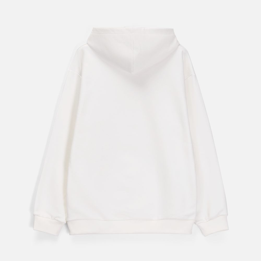 Худи унисекс оверсайз Songo, молочно-белое