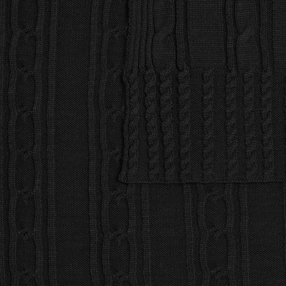 Плед Remitti, черный