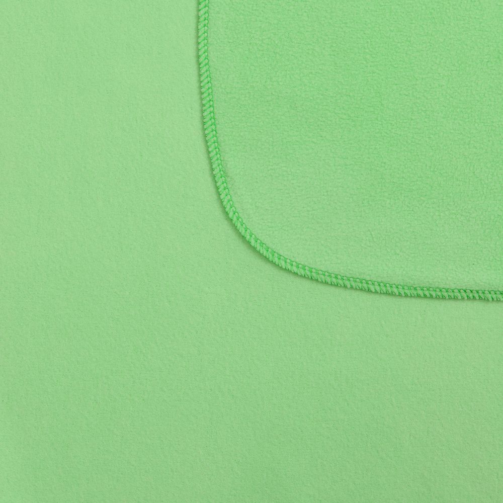 Флисовый плед Warm&Peace, светло-зеленый