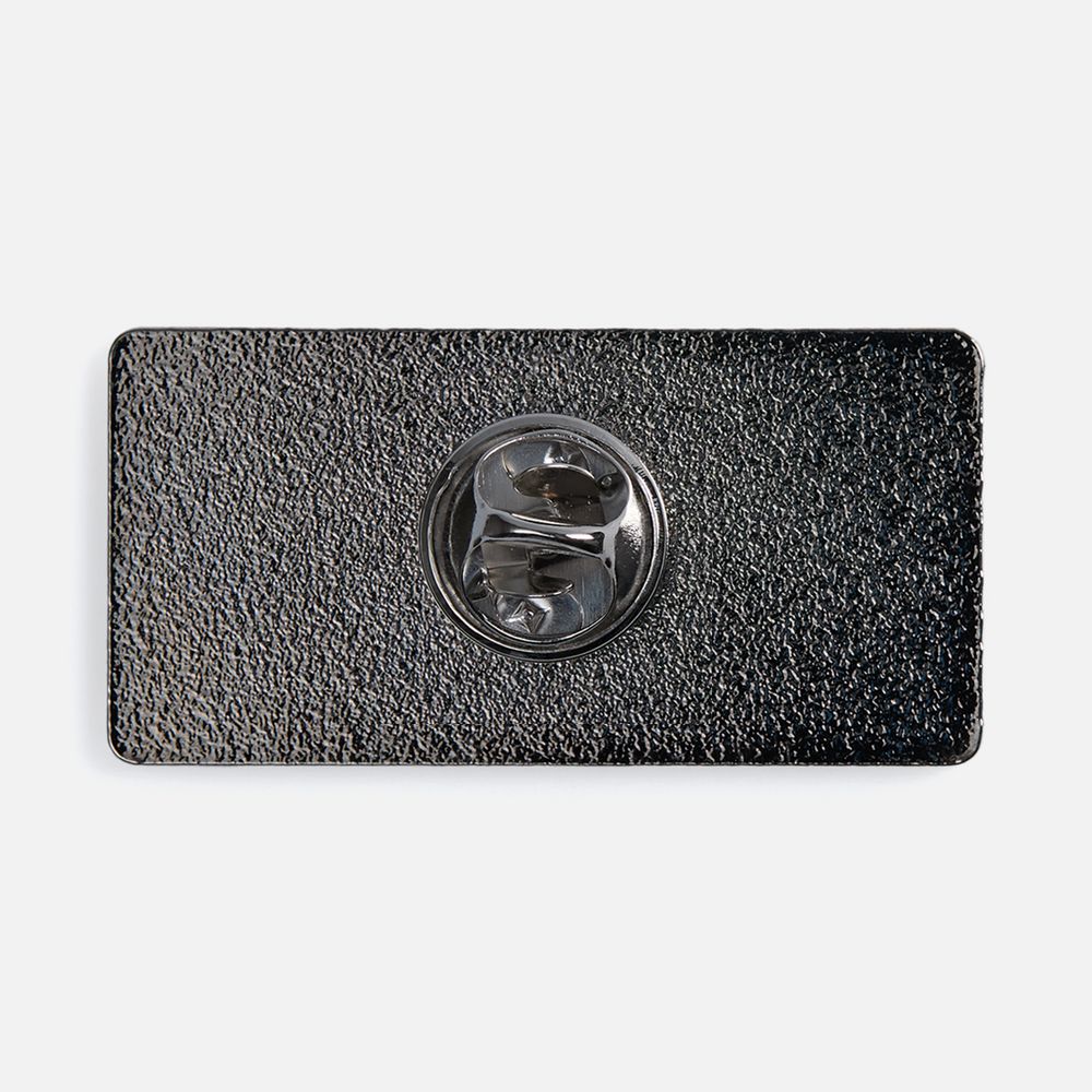 Значок Sanga Matto, серый металлик