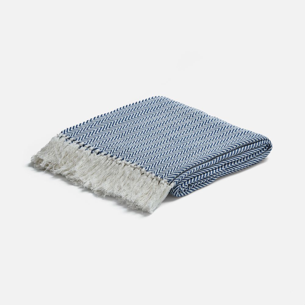 Плед Landour, синий