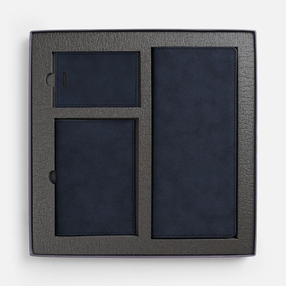 Набор Nubuk Trio, синий