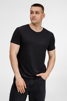 Футболка унисекс Senti, черная, размер 4XL