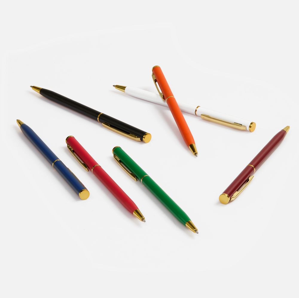 Ручка шариковая Hotel Gold, ver.2, матовая зеленая