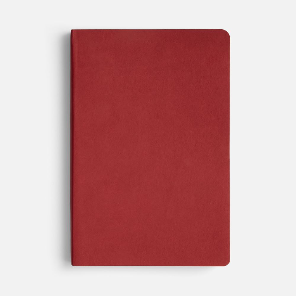 Бизнес-блокнот Megapolis Flex, бордовый