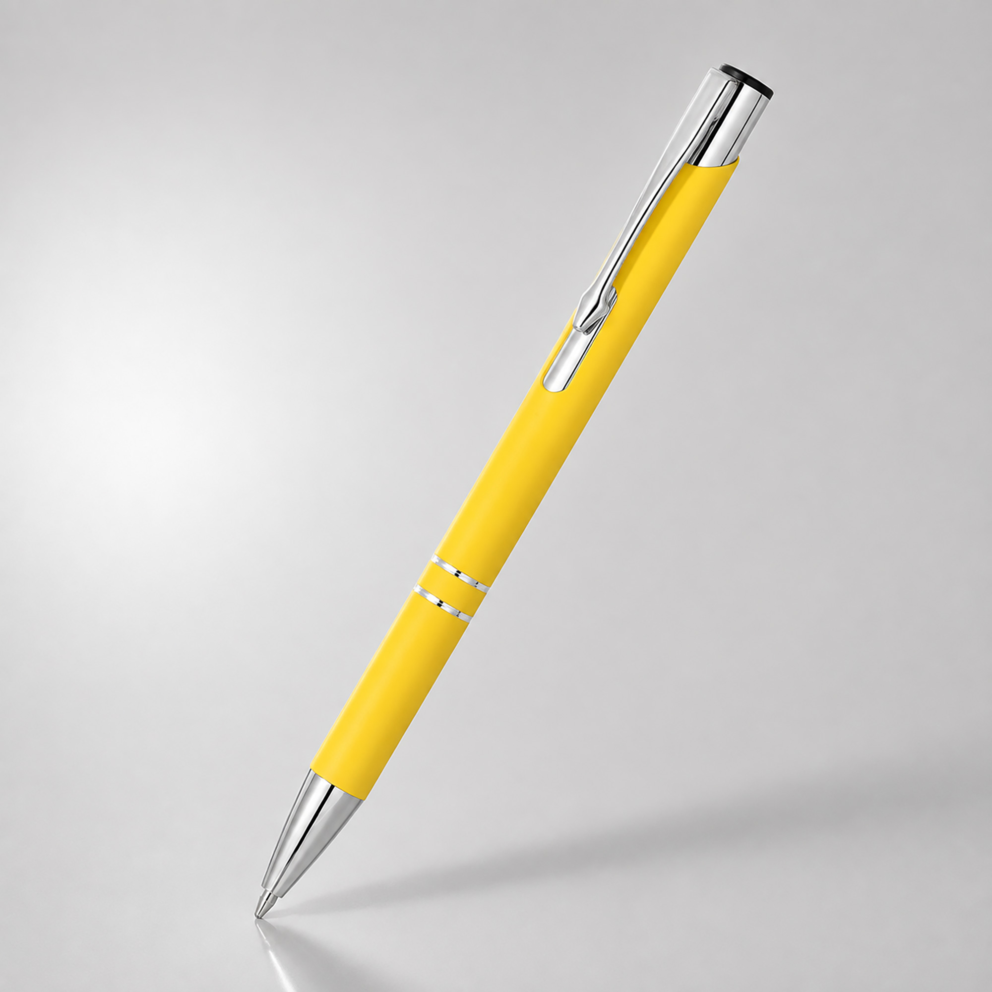 Ручка металлическая шариковая «C1» soft-touch