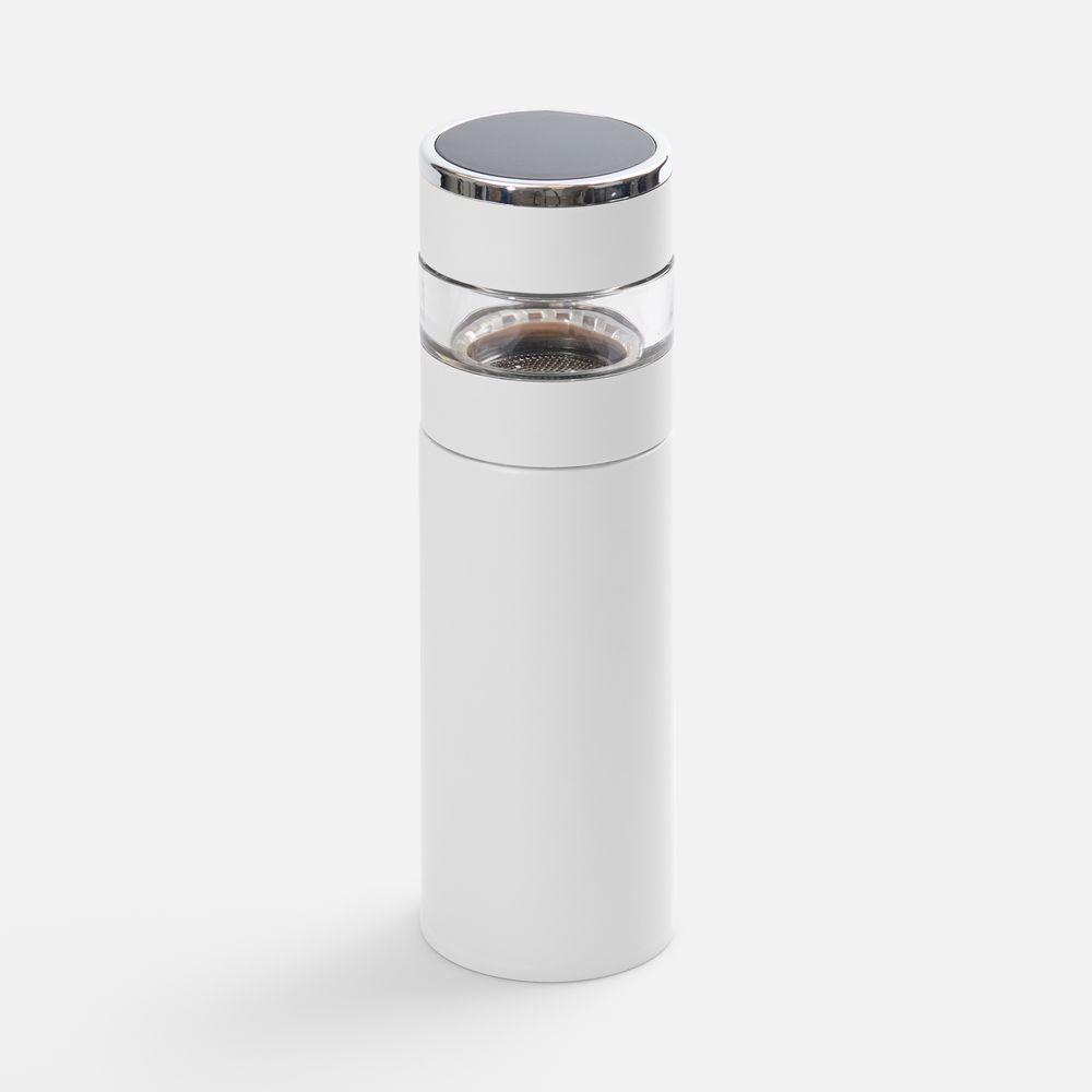 Смарт-бутылка с инфьюзером Thermory, белая